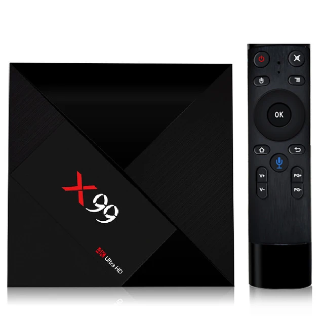 ТВ-приставка X99 Smart Android 1000 RK3399 6 ядер 4 + 64 ГБ UHD 4K Wi-Fi М LAN BT4.1 HDR10 медиаплеер с