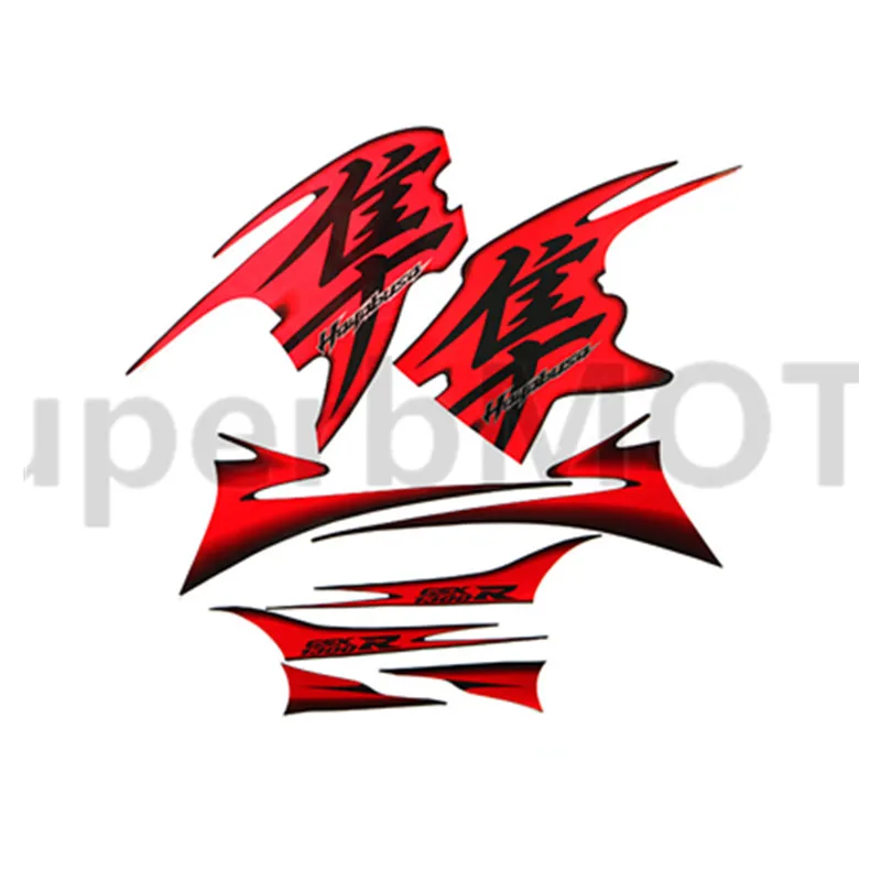 Для Suzuki Hayabusa GSXR1300R GSXR 1300R 2008 2009 2010 2011 2012 2013 наклейка на обтекатель комплект Аксессуары для мотоциклов Стикеры