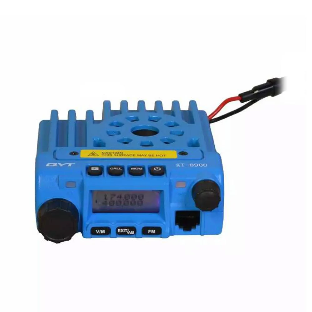 KT8900-Blue Классический QYT KT-8900 мини мобильное радио двухдиапазонный 136-174/400-480 МГц 25 Вт высокомощный приемопередатчик KT8900 Лучшая автомагнитолы - Цвет: KT8900-Blue