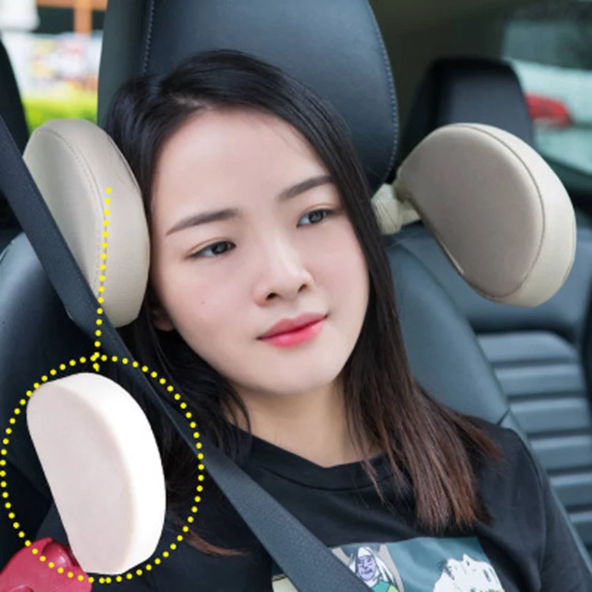 Автомобильная дорожная детская подушка для сна подголовник автомобиля шеи