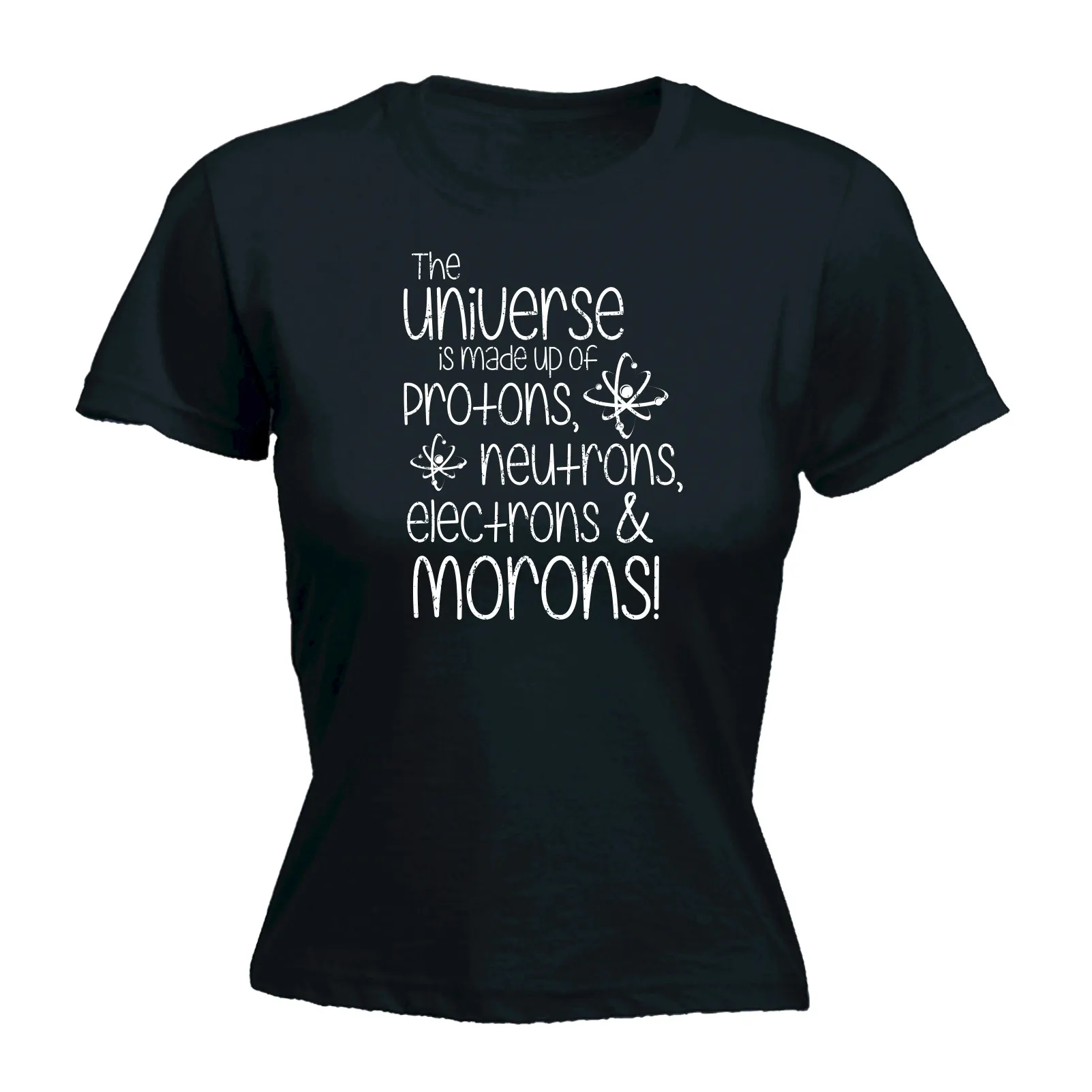 Universe Made Up of WOMENS T-SHIRT Mothers Day Science Chemistry Joke Funny Gift Printed Tops Hot Sales Tee T Shirts | Женская одежда