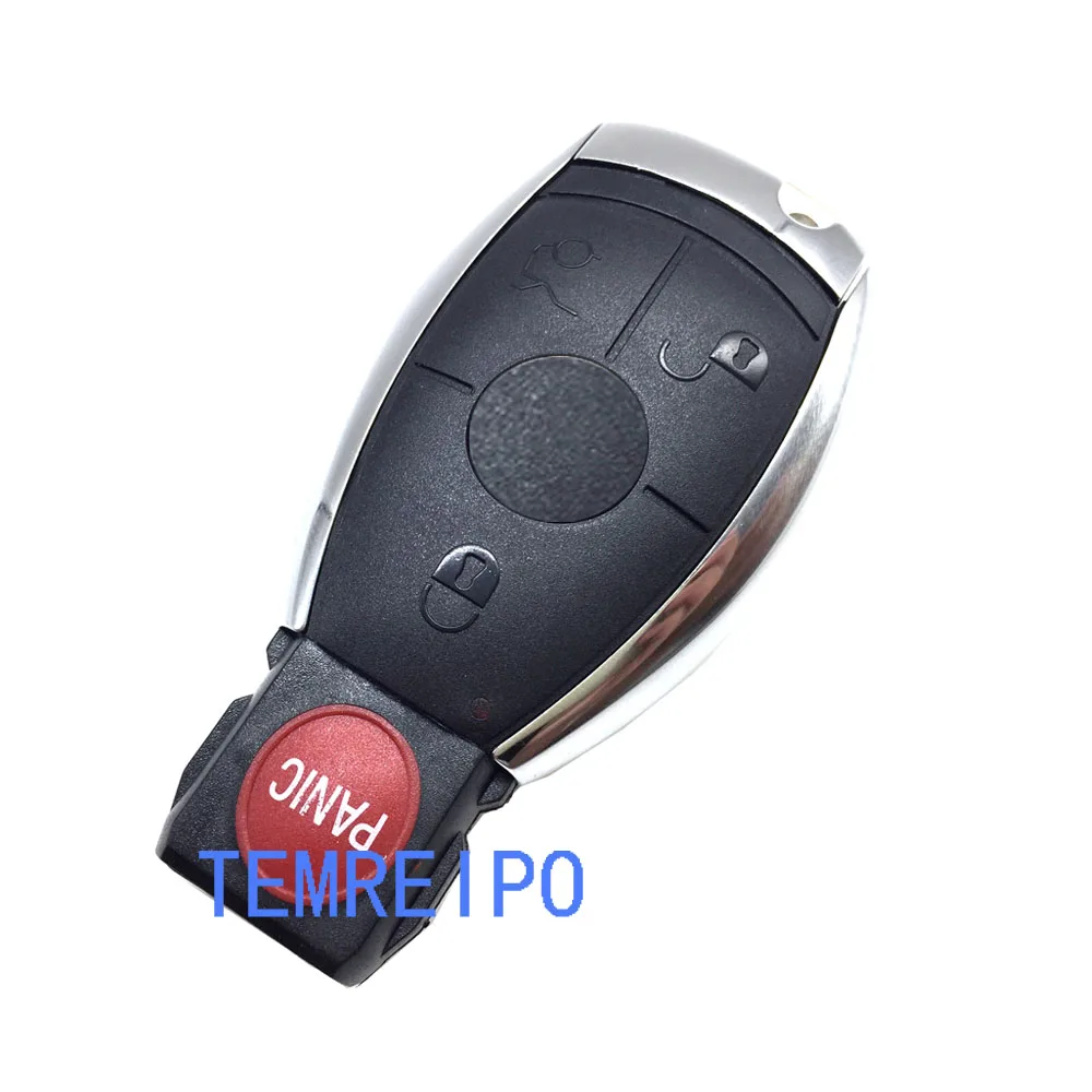 Замена 3 + 1 кнопка дистанционного ключа чехол оболочки fob для Mercedes Benz W203 W210 W211 AMG W204