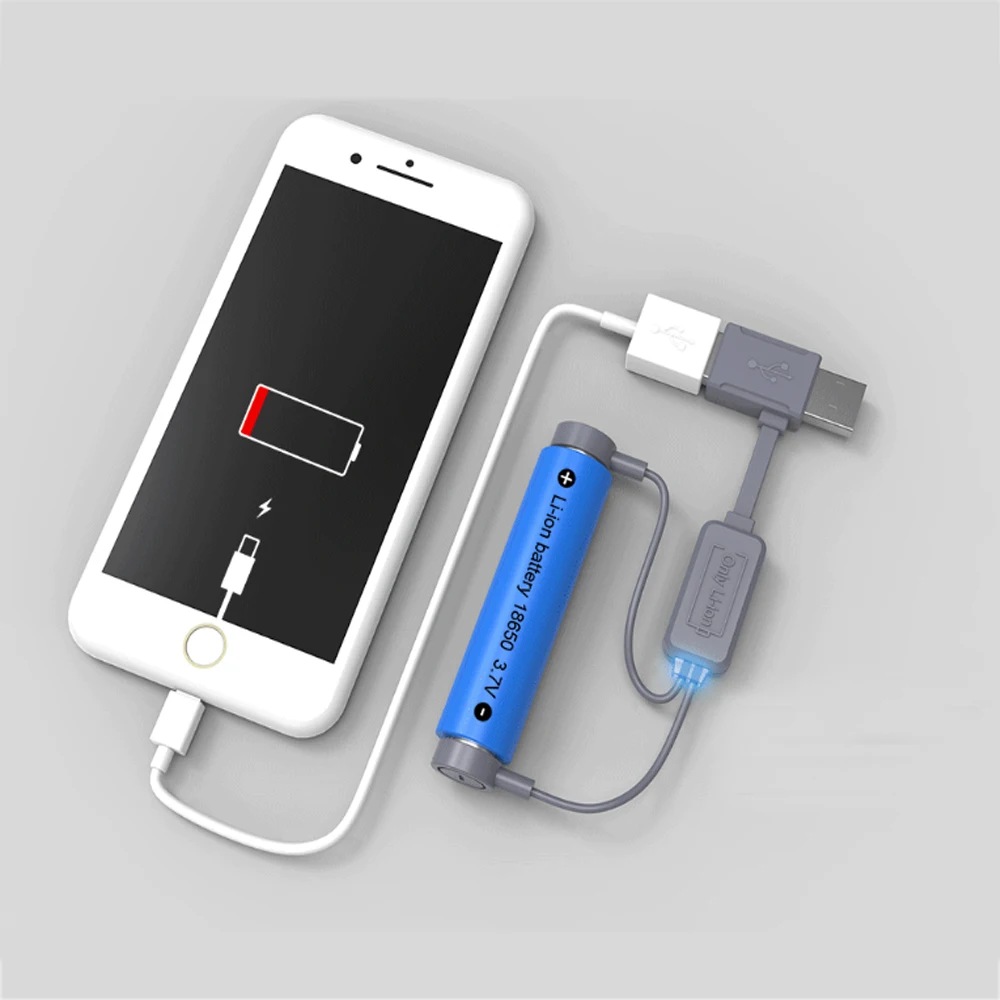Folomov A1 usb зарядное устройство для литий ионных аккумуляторов 10340 10350 10440 14500 14650 3 7 В 4