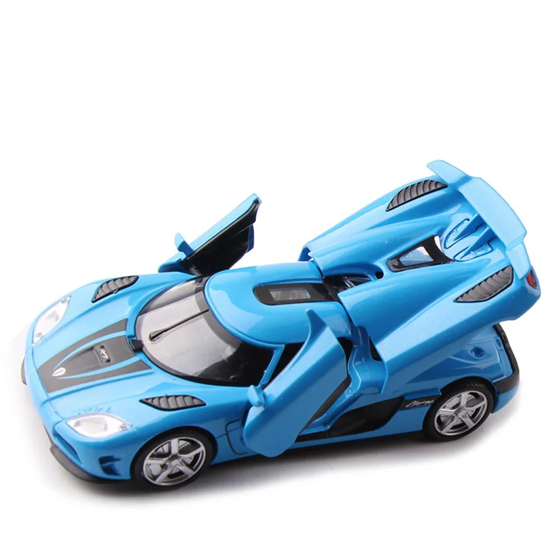 1:32 моделирование Koenigsegg модель игрушки транспортные средства сплав оттягивать