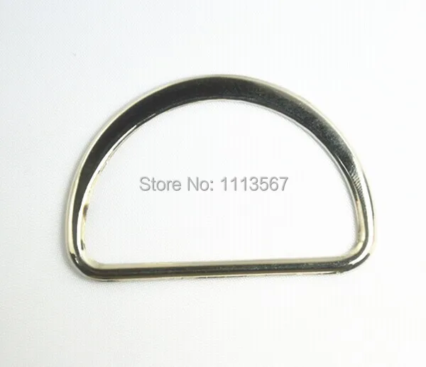 100 шт. серебристые металлические D образные кольца крючки для сумок|belt buckle|buckle for