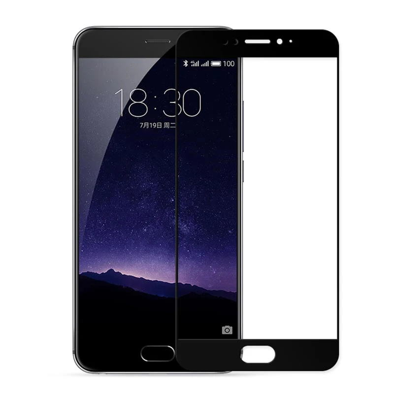 Закаленное 3d стекло для Meizu M3 Max защитная пленка на весь экран M 3 M3Max S685h 2