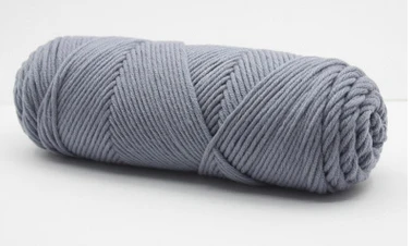 16 midlegray Горячая Распродажа, 100 г, натуральный молочный шелк, мягкая толстая пряжа, 1 шт., хлопковая нить для влюбленных, для вязания шарфов и самостоятельного вязания, Детская шерстяная пряжа - Цвет: 16 midlegray