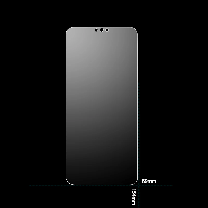2 шт. защитное закаленное стекло для Huawei Honor 8X защита экрана 2.5D 9 H Защитное 8X|Защитные стёкла и плёнки