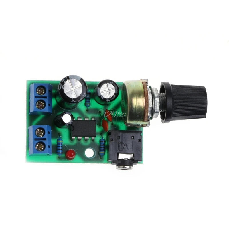 LM386 Mini Audio Power Amplifier Board DC 3V~12V 5V Module Adjustable Volume T25 Drop ship | Освещение