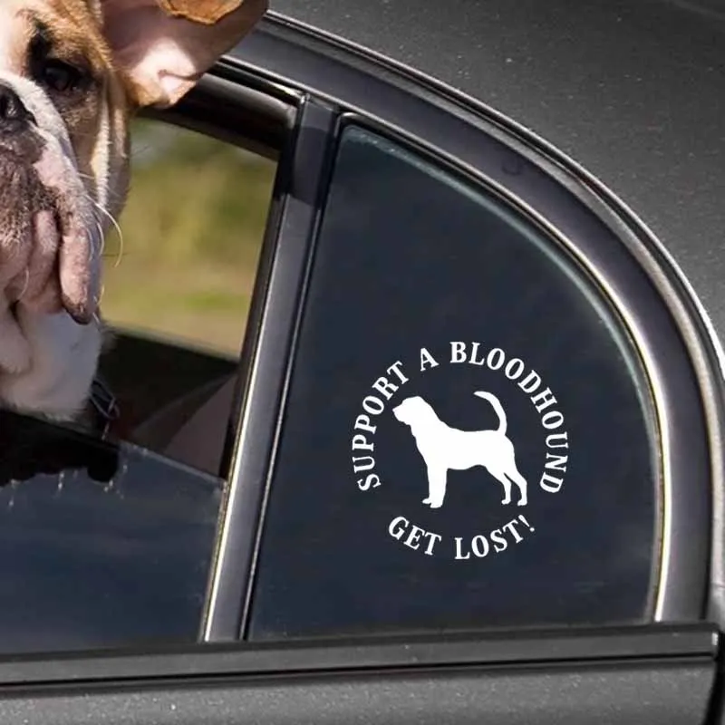 YJZT 15 см * Поддержка Bloodhound потеряется-собака виниловая Автомобильная наклейка