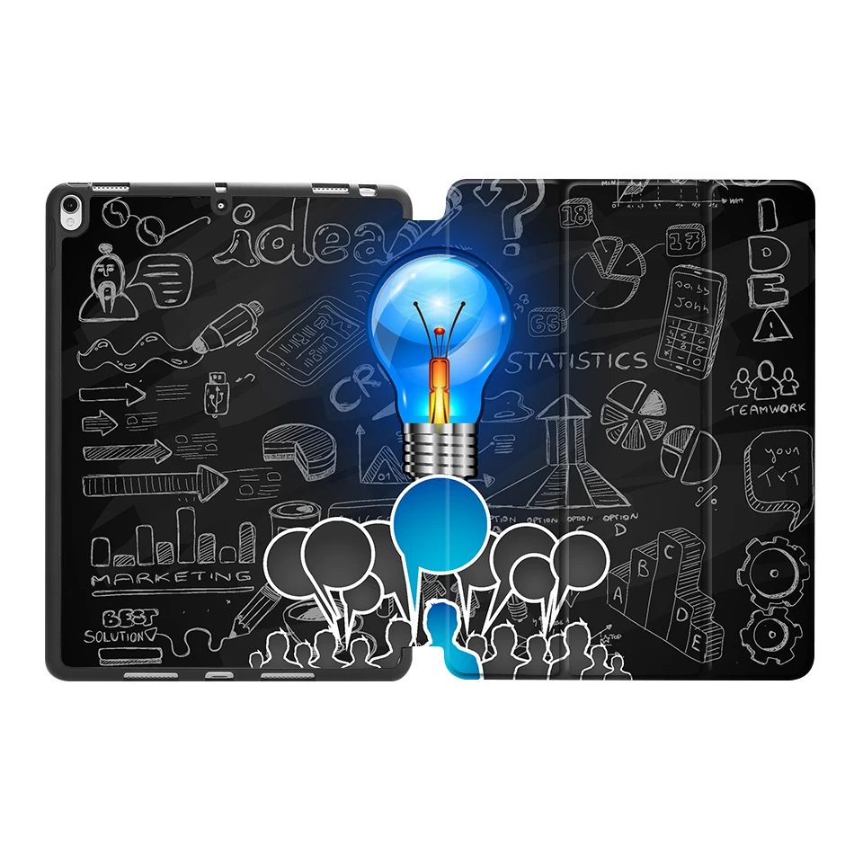 IPBC08 Чехол MTT для iPad Air Pro, 10,5 дюймов, дюйма, дюйма, чехол с карандашом, мягкая задняя панель из искусственной кожи ТПУ, откидная подставка, чехол для планшета - Цвет: IPBC08