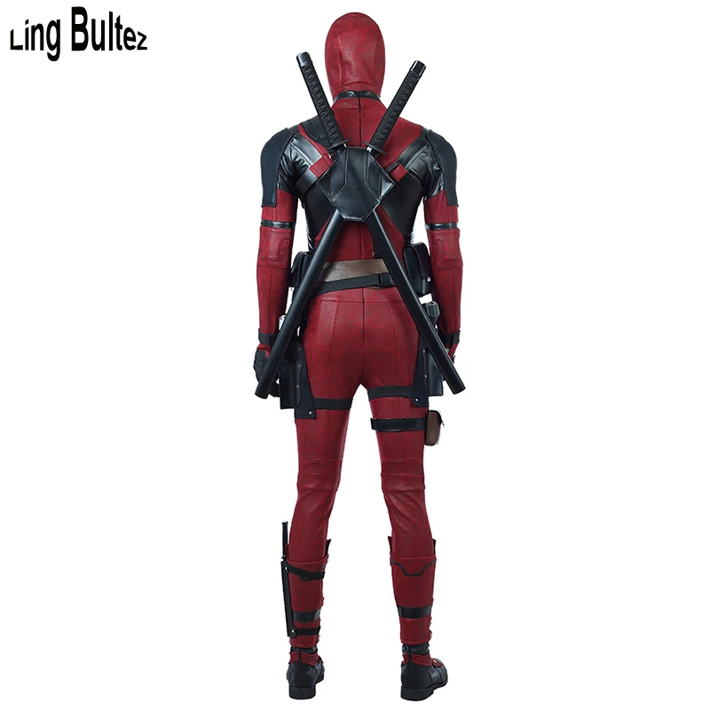 Ling Bultez High Quality 2018 Deadpool Cosplay Costume New Deadpool 2 Costume For Party