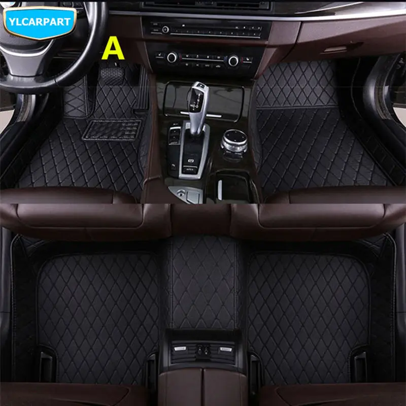 A Для Geely MK 1 2, MK1, MK2, Cross, автомобильный коврик - Название цвета: A