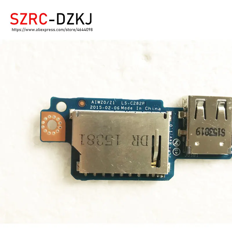 Оригинальная звуковая плата для Lenovo 500 15ACZ V3000 V4000 USB sd кард ридер AIWZ0/Z1|Компьютерные