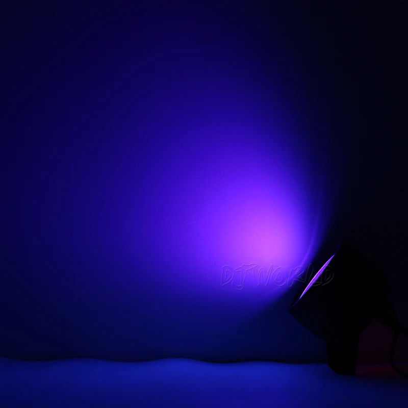 LED Par COB 30W Violet DMX512 Stage Effect Lighting Good For DJ Disco Home Party Dance Floor Wedding Decoration Bar And Clubs | Лампы и