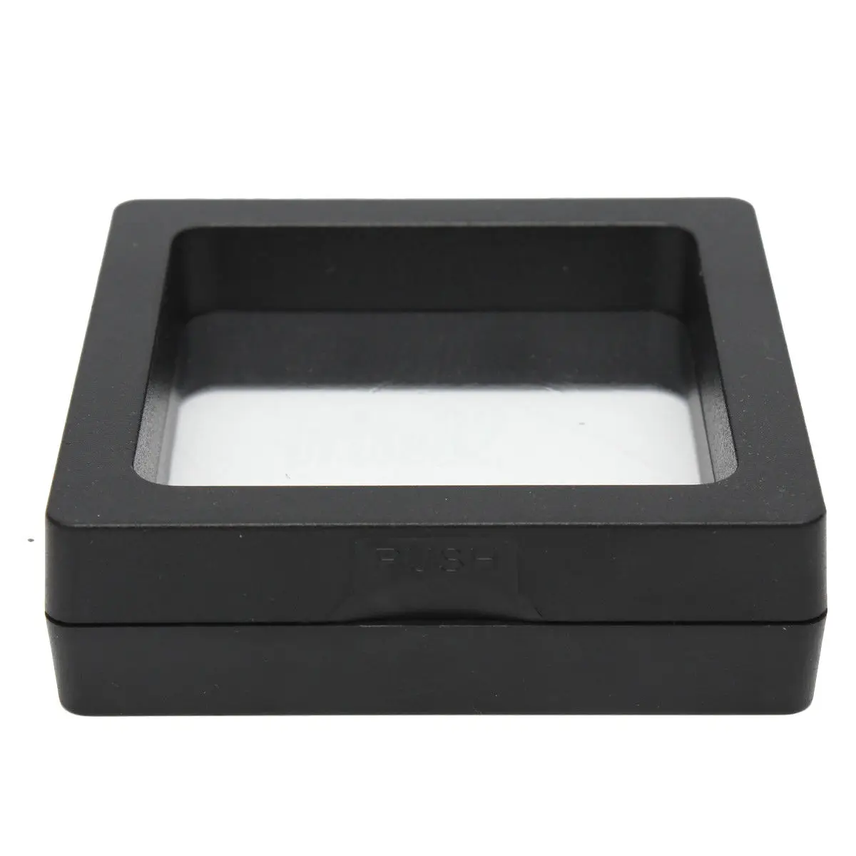 

Square 3D Albums Floating Frame Holder Coin Box Jewelry Display Show Case 7X7cm