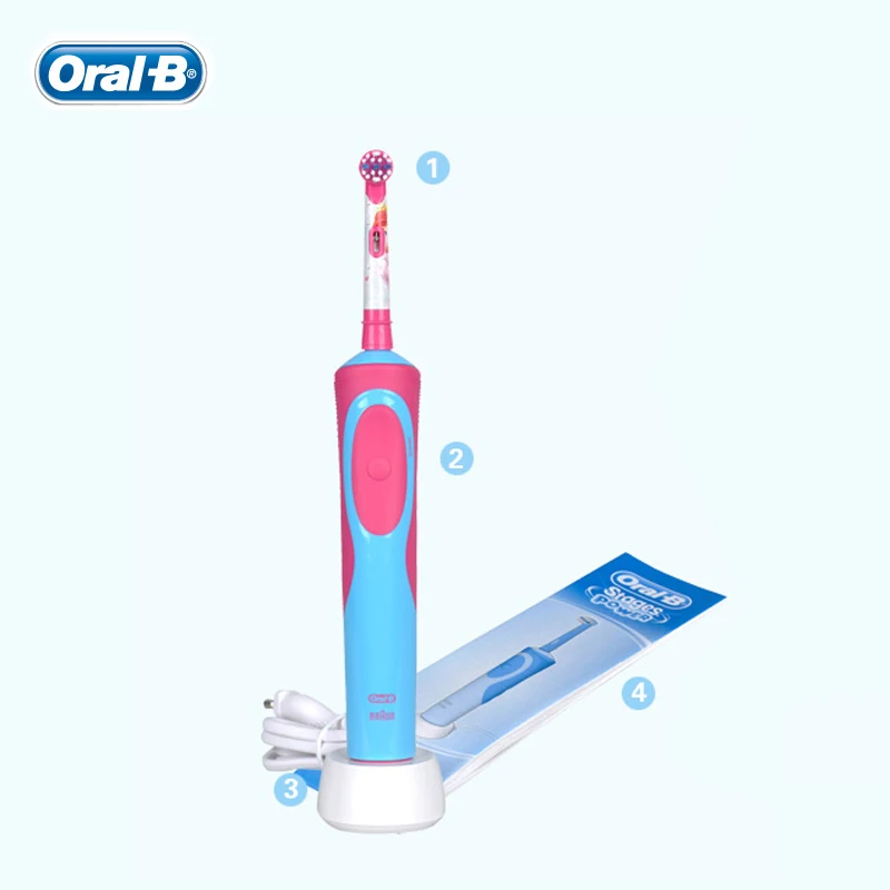 Электрическая зубная щетка Oral B D12513K безопасная перезаряжаемая