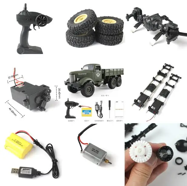 JJRC Q60 Q61 D826 D827 RC военный грузовик 4WD 6WD автомобиль запасные части любые аксессуары