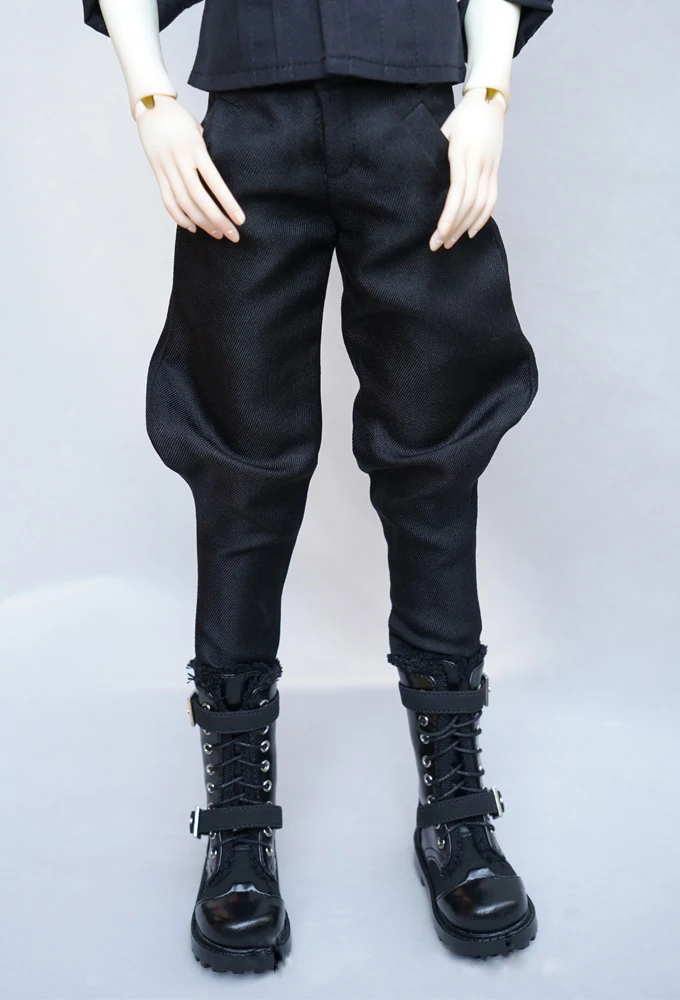 

BJD doll clothes and trousers are suitable for 1/3 1/4 Uncle SD MSD men's black harlan fashionable pants and doll accessories
