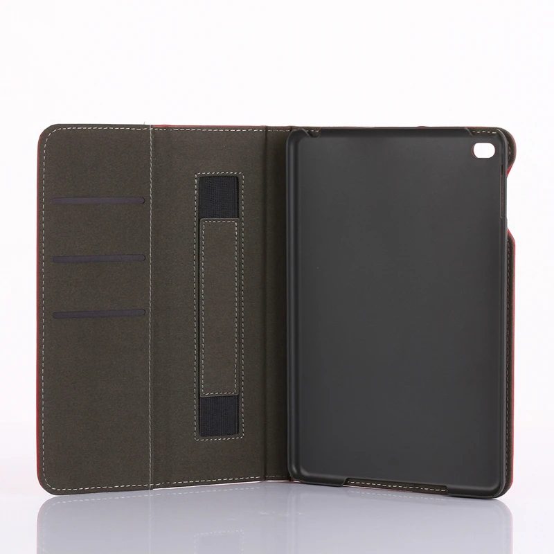

Чехол DOLMOBILE из искусственной кожи с подставкой для iPad Mini 4, умный кошелек, ручной держатель, чехол с отделениями для карт, 100 шт.