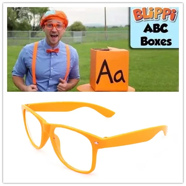 Blippi очки в стиле Косплей панк Hap сценическая коллекция детская коллекция фанатов подарок Прямая поставка