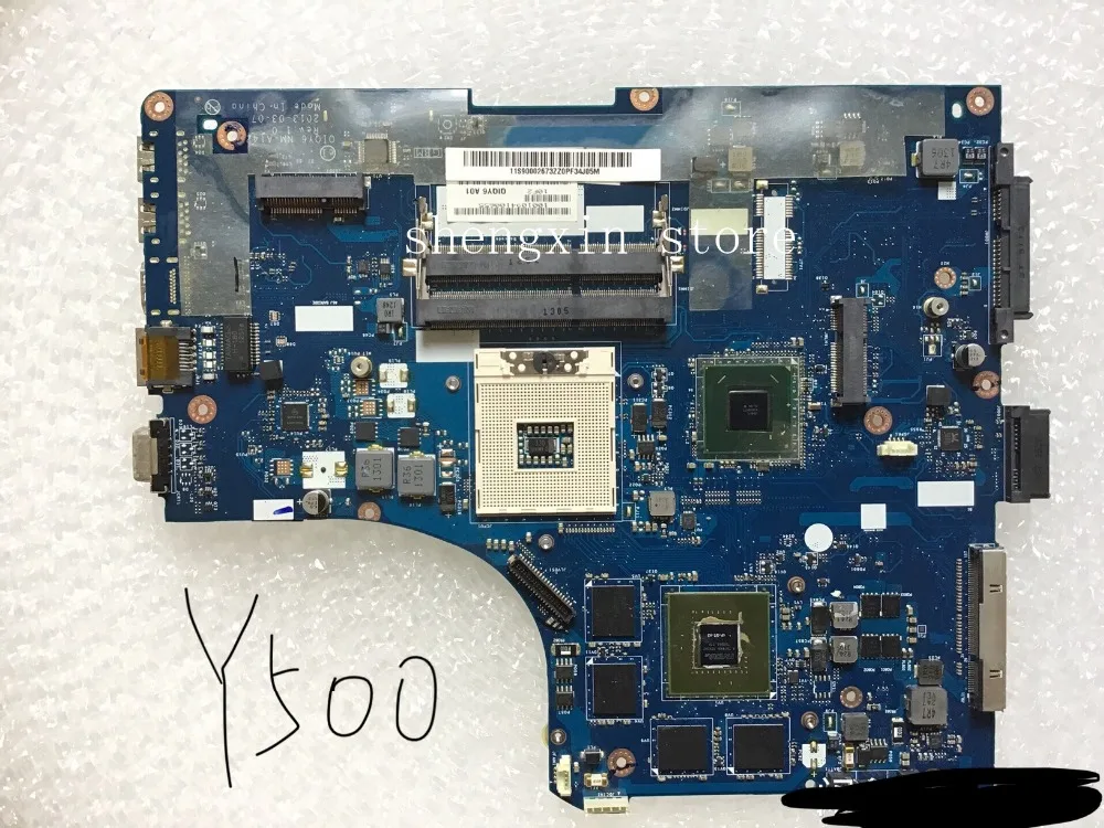 QIQY6 NM A142 11S90002673 материнская плата для lenovo ideapad Y500 15 6 ноутбука GeForce GT750M HD4000 полностью
