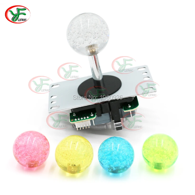 USB энкодер для ПК Raspberry pi/PS2/PS3 аркадная игра DIY наборы 5Pin джойстик 5V Хромированная