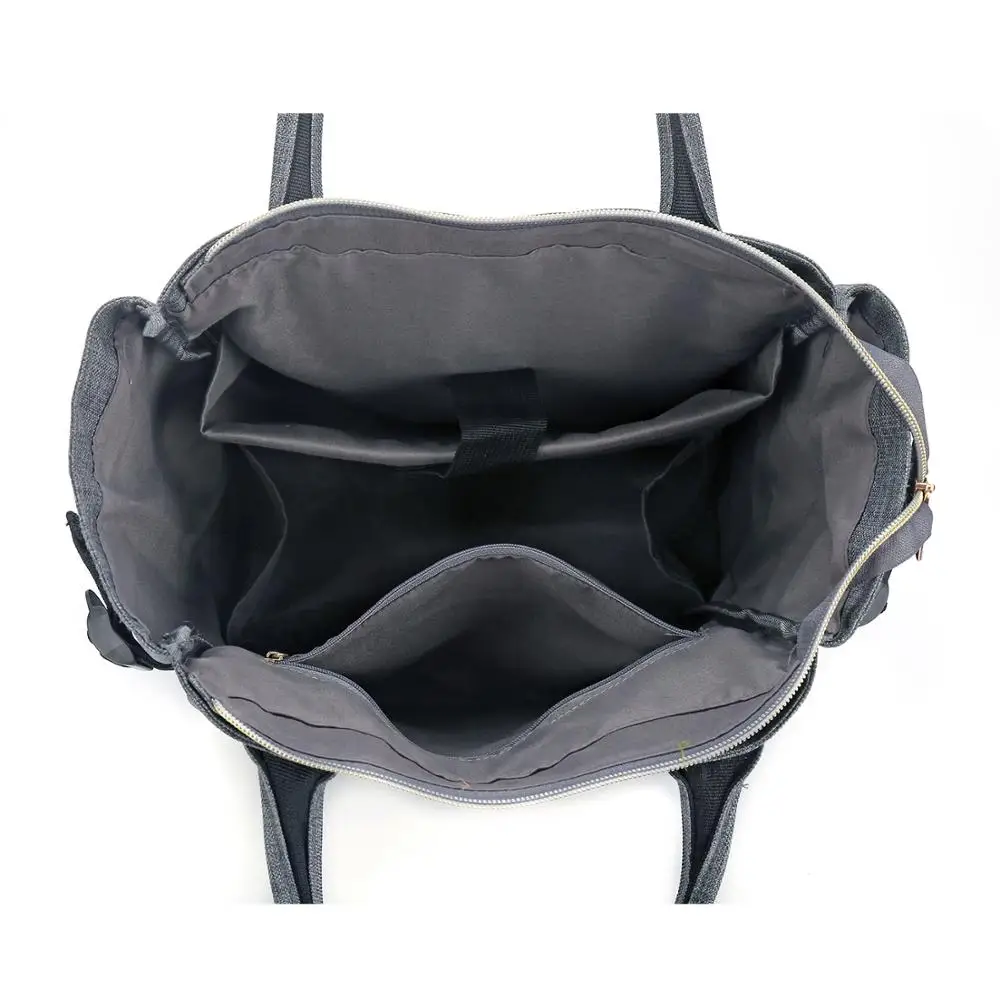 Canvas backpack School Bags for Teenager Large Capacity Travel Backpack Nursing Bag for Baby Mom Women Carry Care Bag |BP1302L