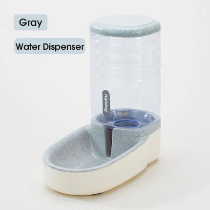 Gray-Water Dispenser 3.8л Автоматическая питательная миска для кошек поилка для собак контейнер для еды диспенсер для воды для животных кошачий фонтан товары для домашних животных - Цвет: Gray-Water Dispenser