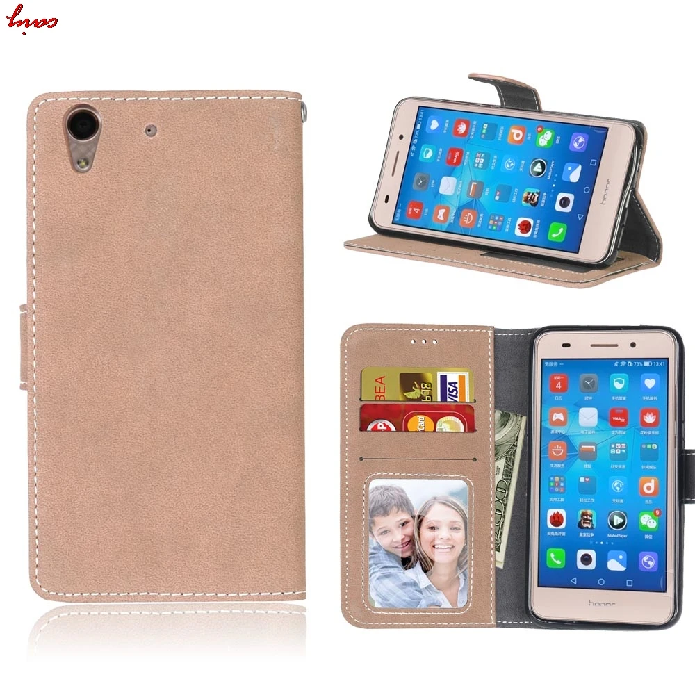 Матовый кожаный чехол для Huawei y6ii Y6 ii 2 CAM-L03 CAM-L21 CAM-L23 Honor 5A 5 CAM L03 L21 L23 Y 6ii Y 6 II флип телефон случаях