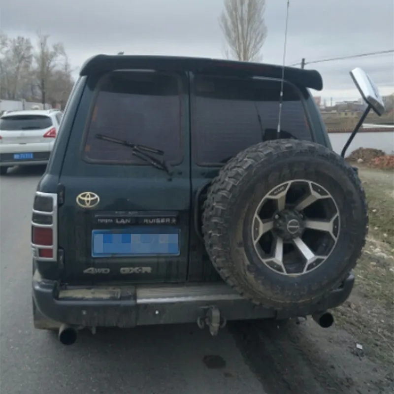 Для Toyota Land Cruiser LC100 4500/4700 двухдверный Спойлер ABS Материал заднее крыло автомобиля