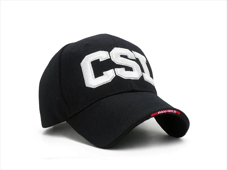 Новинка Csi, армейская тактическая мужская Кепка, уличная стильная бейсбольная кепка с вышитыми буквами, мужская повседневная Кепка Snapback, Кепка для папы