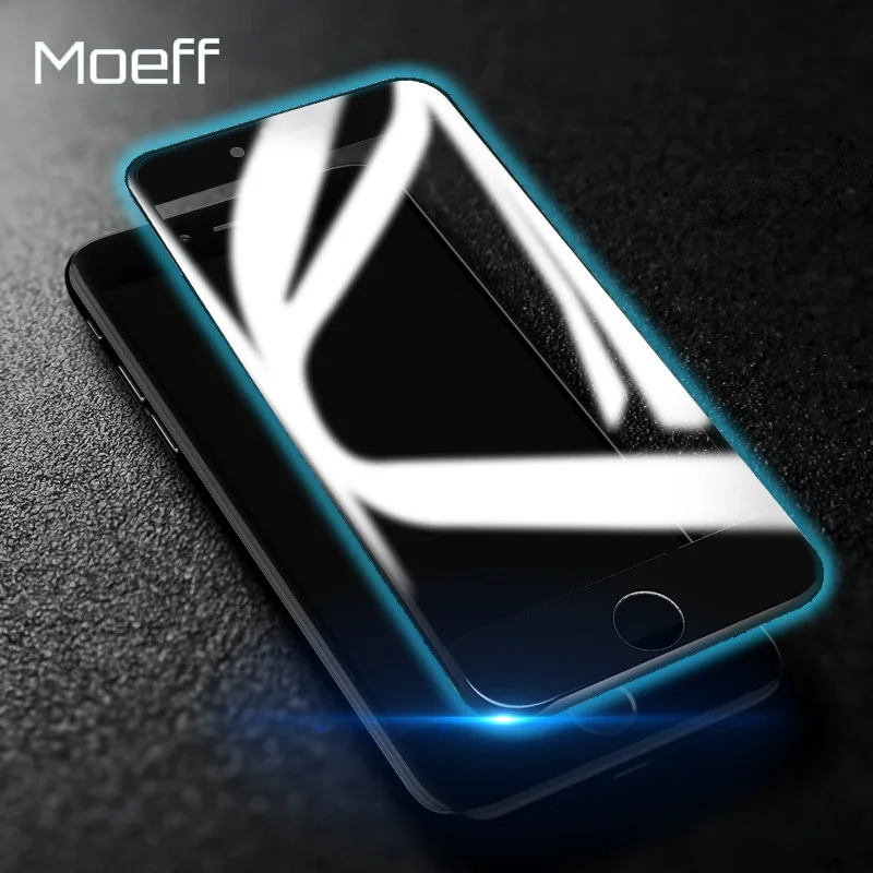 Morff Высокое качество 9H Full Hd экран протектор Закаленное стекло для iphone 6 6s плюс на 7 8