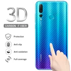 Для Huawei Honor Play 8x P smart Plus 2019 Nova 4 3 3i Mate 20 pro P20 Lite задняя наклейка с защитой экрана из углеродного волокна