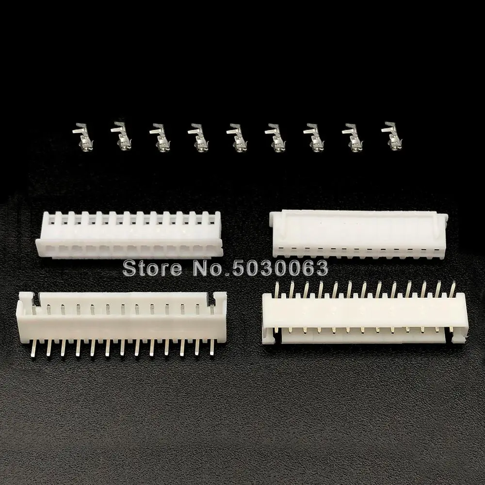 10 комплектов XH2.54 XH 13AW 13Pin 13p проводной разъем 2 54 мм 90 градусов изогнутый гибкий