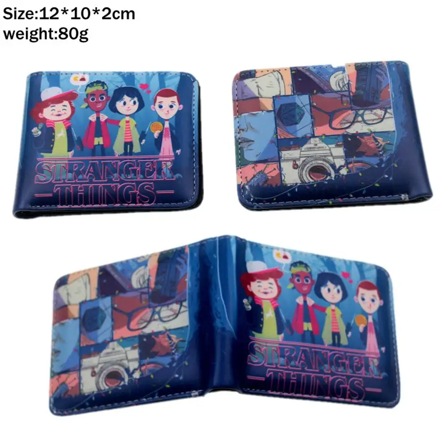 Новинка короткий кошелек из искусственной кожи с надписью Will Mike двойной