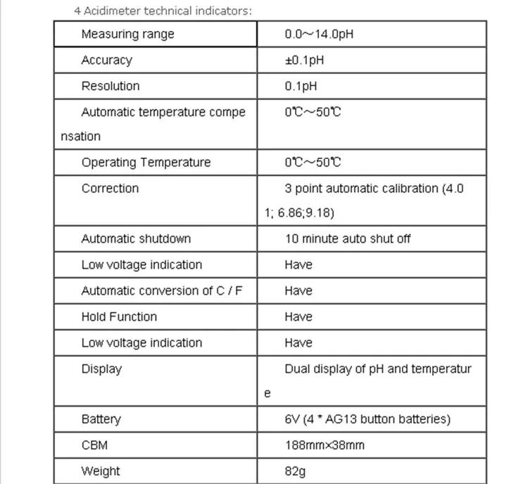 Портативный PH метр с ЖК дисплеем точность 0 1 для аквариума бассейна воды вина
