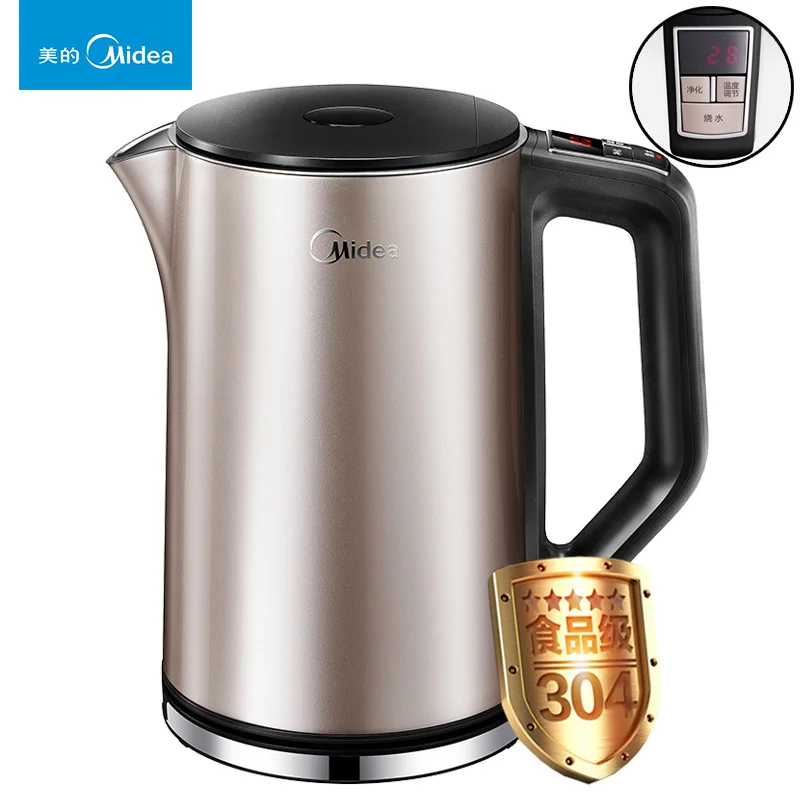 Электрический чайник из нержавеющей стали HE1506B 304|midea electric kettle|electric kettlekettle |