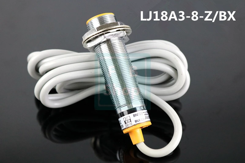 LJ18A3 8 Z/BX M18 три провода DC NPN NO мм дальнометрия индуктивной датчика бесконтактный выключатель|switch engine|switch