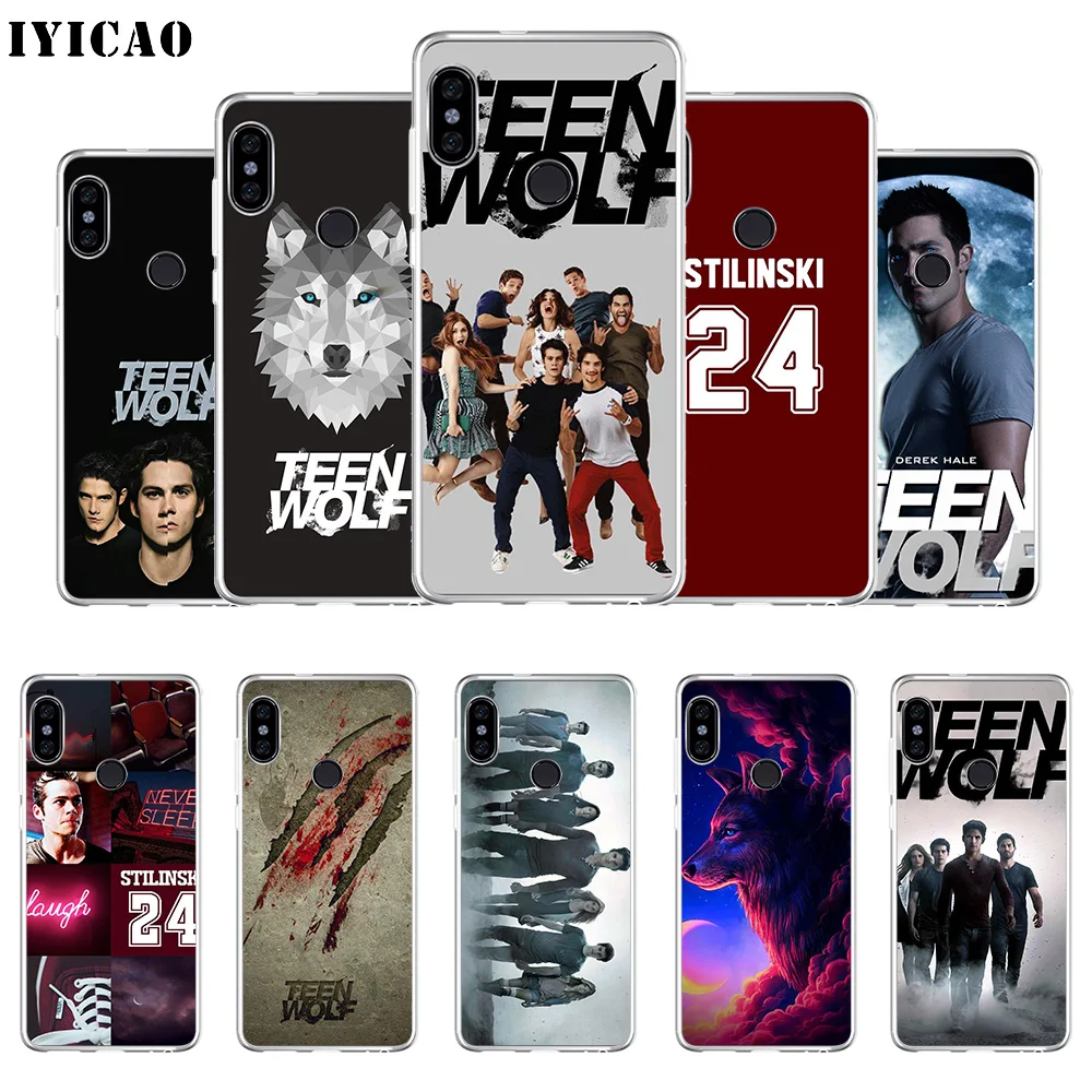 Мягкий силиконовый чехол для телефона IYICAO Teen Wolf TV play Xiaomi Mi 9 8 SE 6 A1 A2 Lite F1 MIX2S MIX3