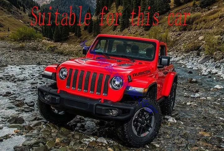Для Jeep Wrangler JL 2018-2021 стиль из углеродного волокна держатель для чашки на заднее