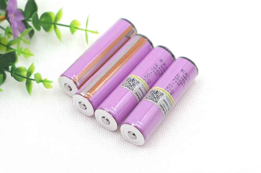 5 PCS Liitokala ICR18650-26F Originals 3.7 V 18650 2600AMH Lithium Battery PCB Protection Rechargeable Pack | Электроника