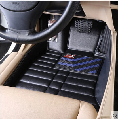 

CHOWTOTO AA Special floor mats for KIA K3 2015-2013 durable wear-resisting leather carpet for K3 2014 a
