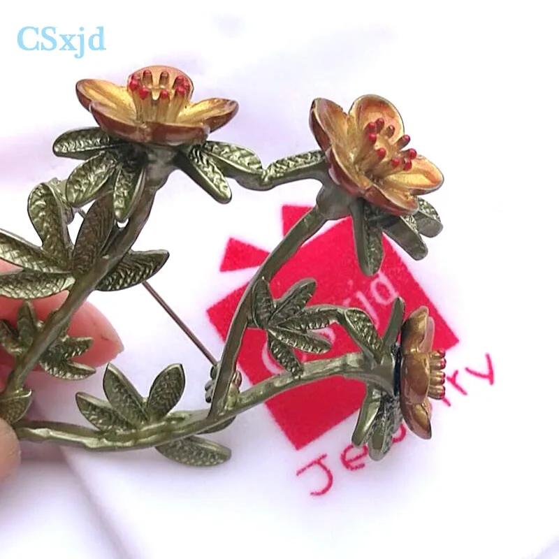 Женская винтажная красивая брошь CSxjd Tundra в виде Розы|pins for women|brooch pins womenbrooch |