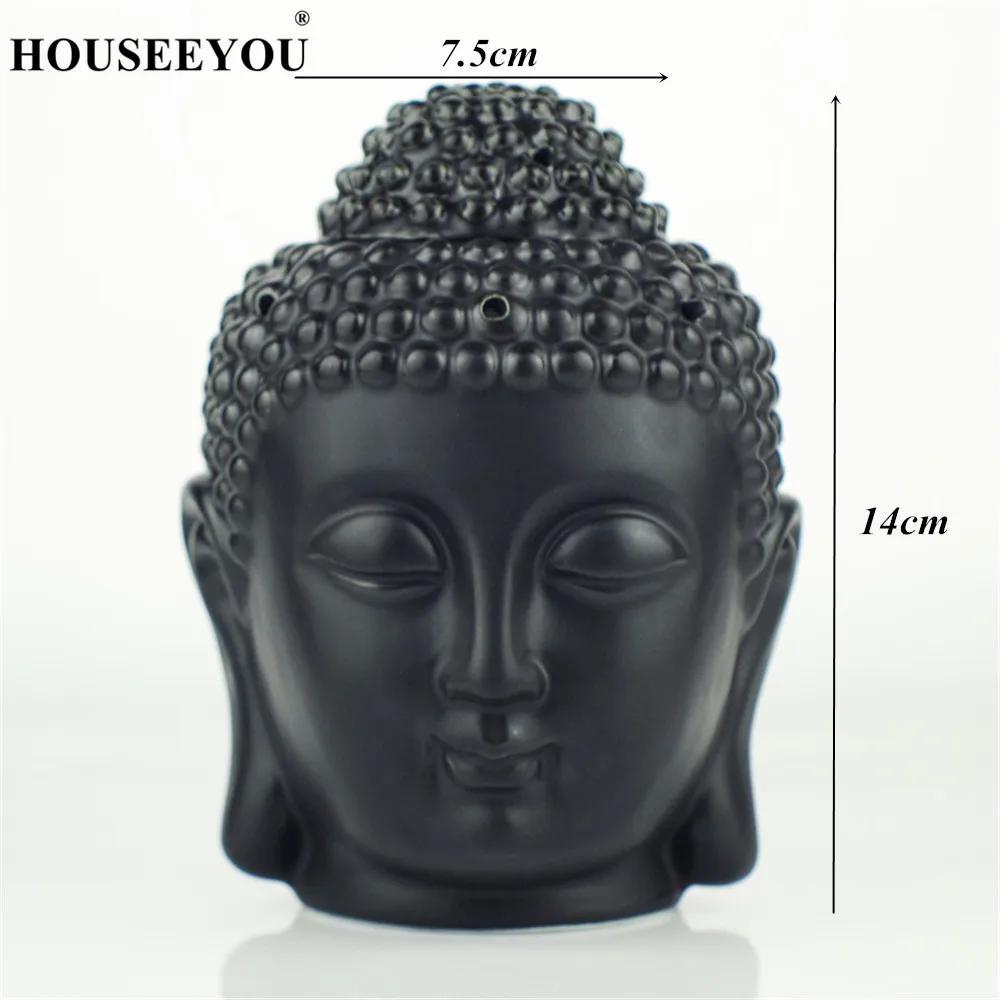 Керамическая ароматерапевтическая масляная горелка с Буддой диффузор