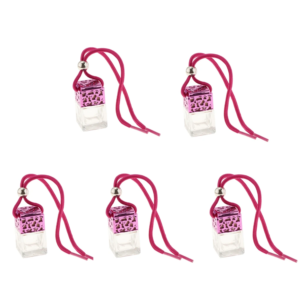 5 шт. автомобильный флакон для духов освежитель воздуха эфирных масел подвесная