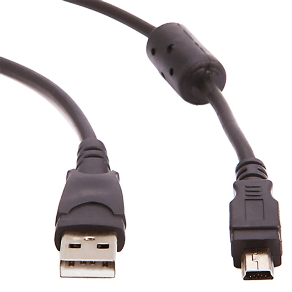 Для 1 8 м 5 9 футов Плетеный Черный Мини USB кабель для PS3 беспроводной контроллер