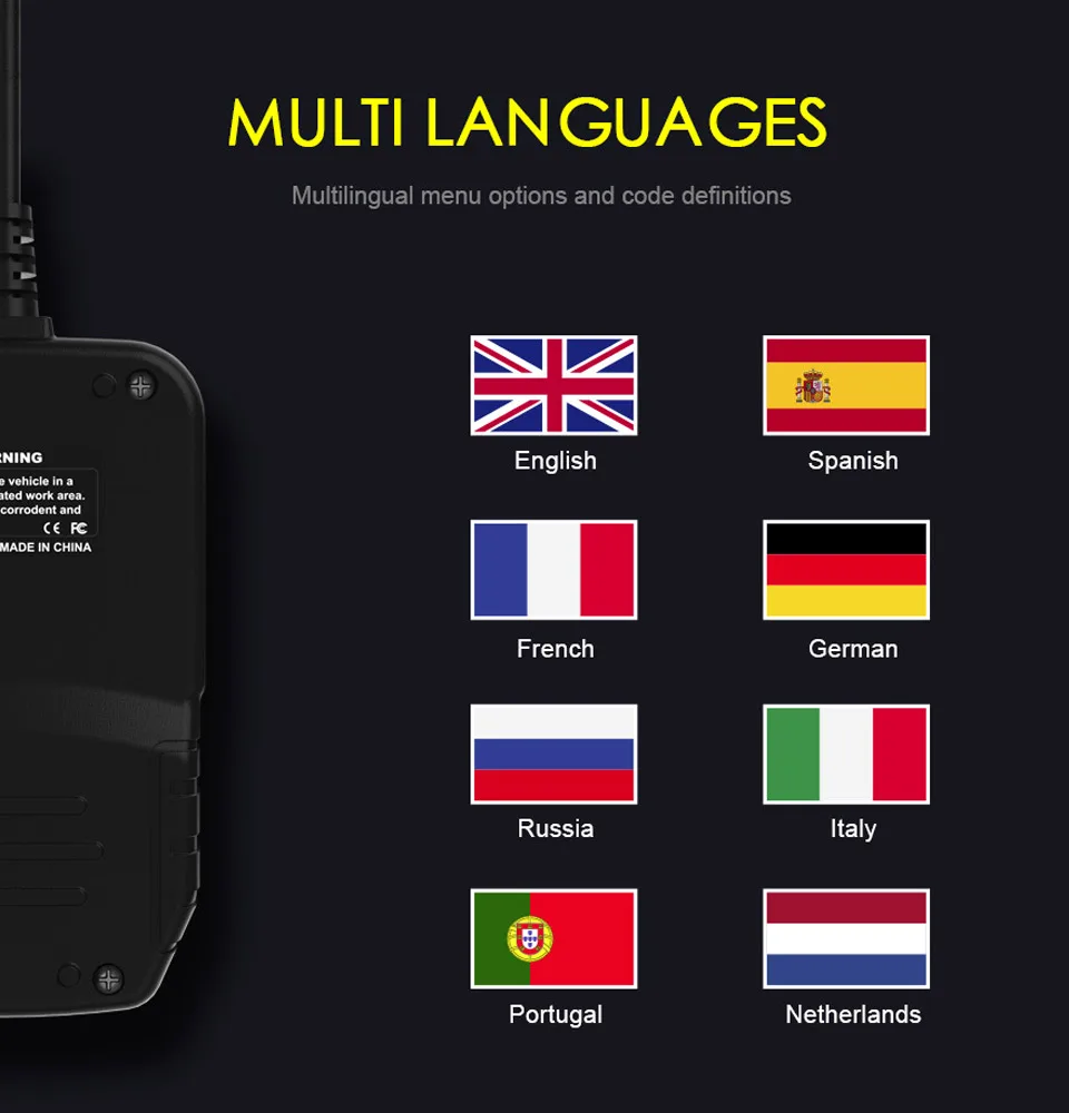 AOSHIKE ML169 I/M OBD диагностический инструмент OBDII протоколы умный сканирующий инструмент считыватель кодов двигателя проверка OBD2 сканер ручной для DIY