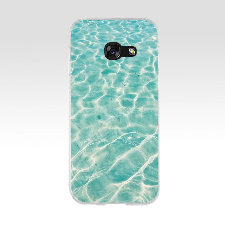 Мягкий силиконовый чехол из ТПУ 91AQ Sea of Love для телефона Samsung galaxy a3 a5 2016 2017 a6 A8 2018 |