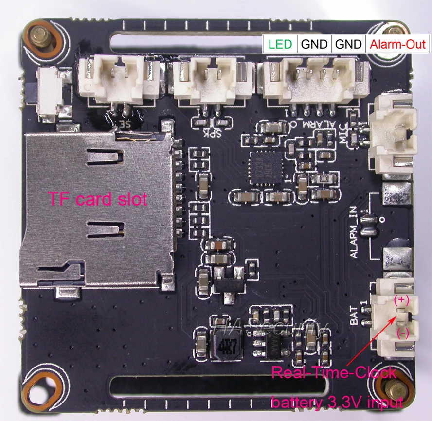 WiFi специальный 3 7 мм объектив H265 H264 1/2. 9 &quotSony Exmor IMX323 CMOS + Hi3516E V100 CCTV IP камера Модуль